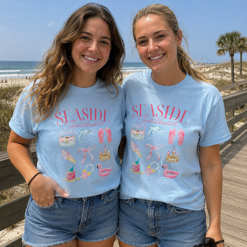 Smile | Seaside Sweetheart Shirt