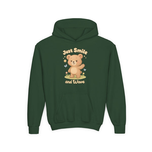 Smile | Kids Smile and Wave Hoodie
