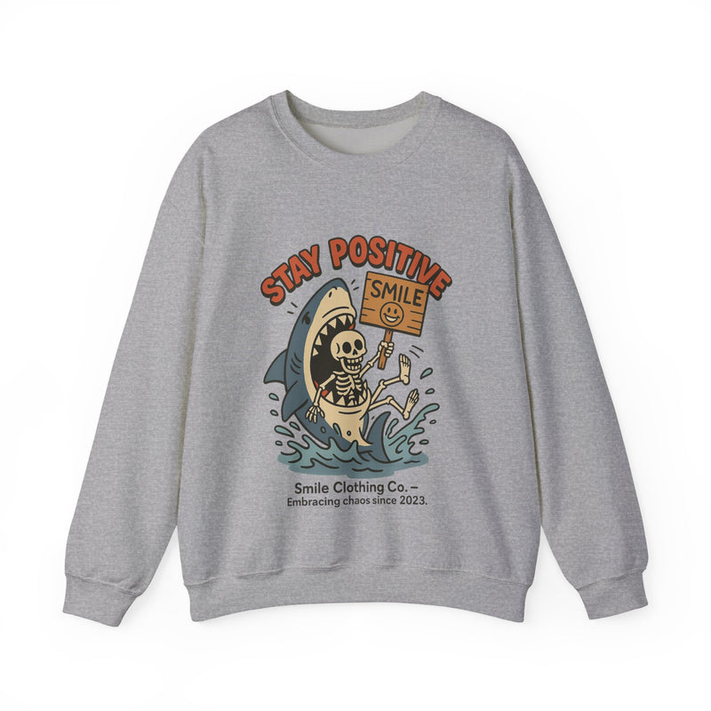 Smile | Stay Positive Crewneck