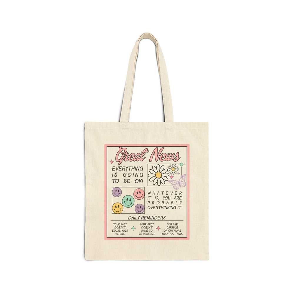 Smile | Great News Tote Bag
