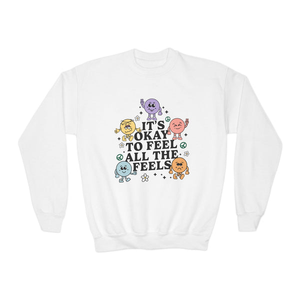 Smile | Kids It’s Okay To Feel The Feels Crewneck