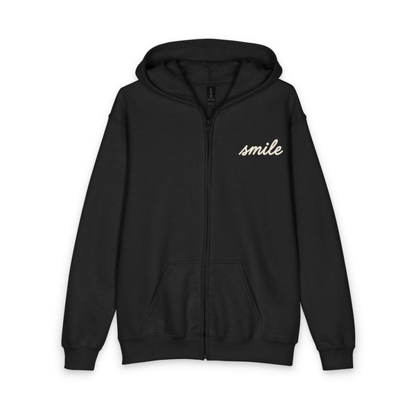 Smile Kids | Statement Zip Up Hoodie