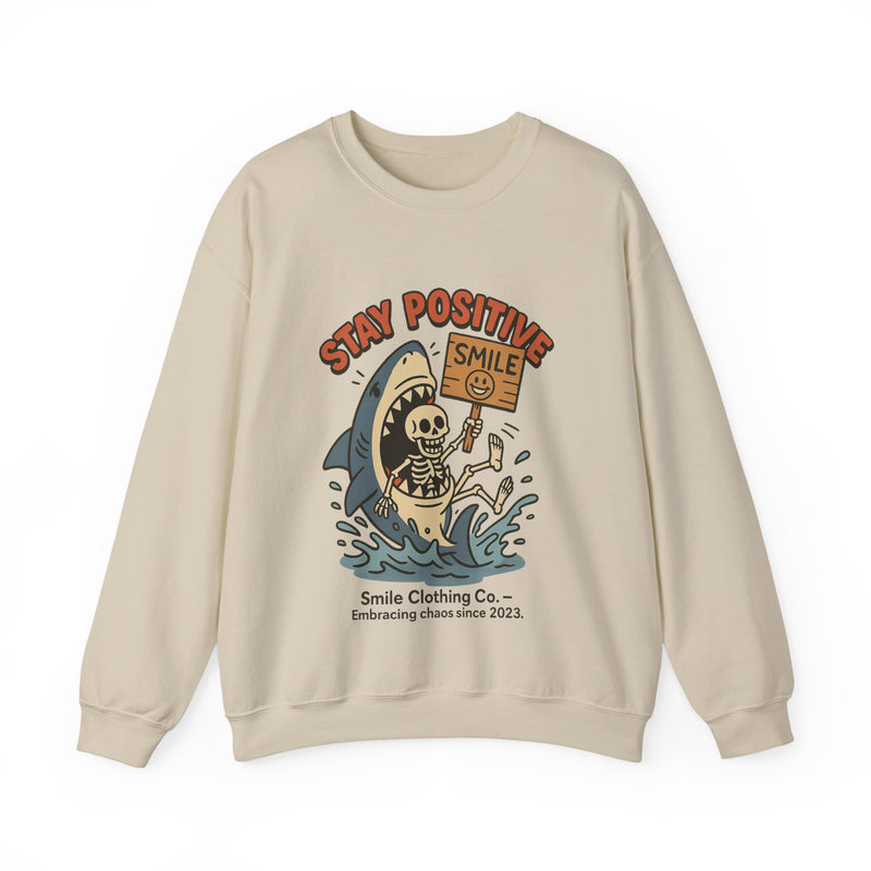 Smile | Stay Positive Crewneck