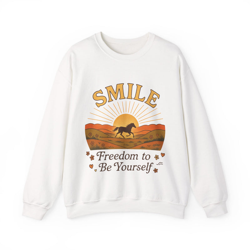 Smile | Freedom To Be You Crewneck