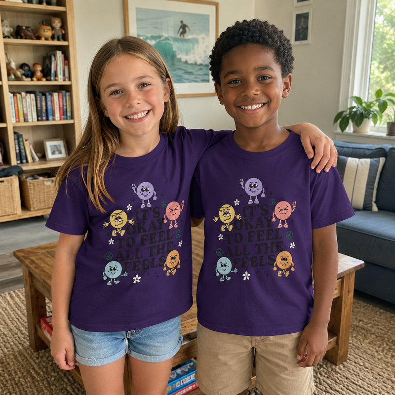 Smile | Kids It’s Okay To Feel The Feels Shirt