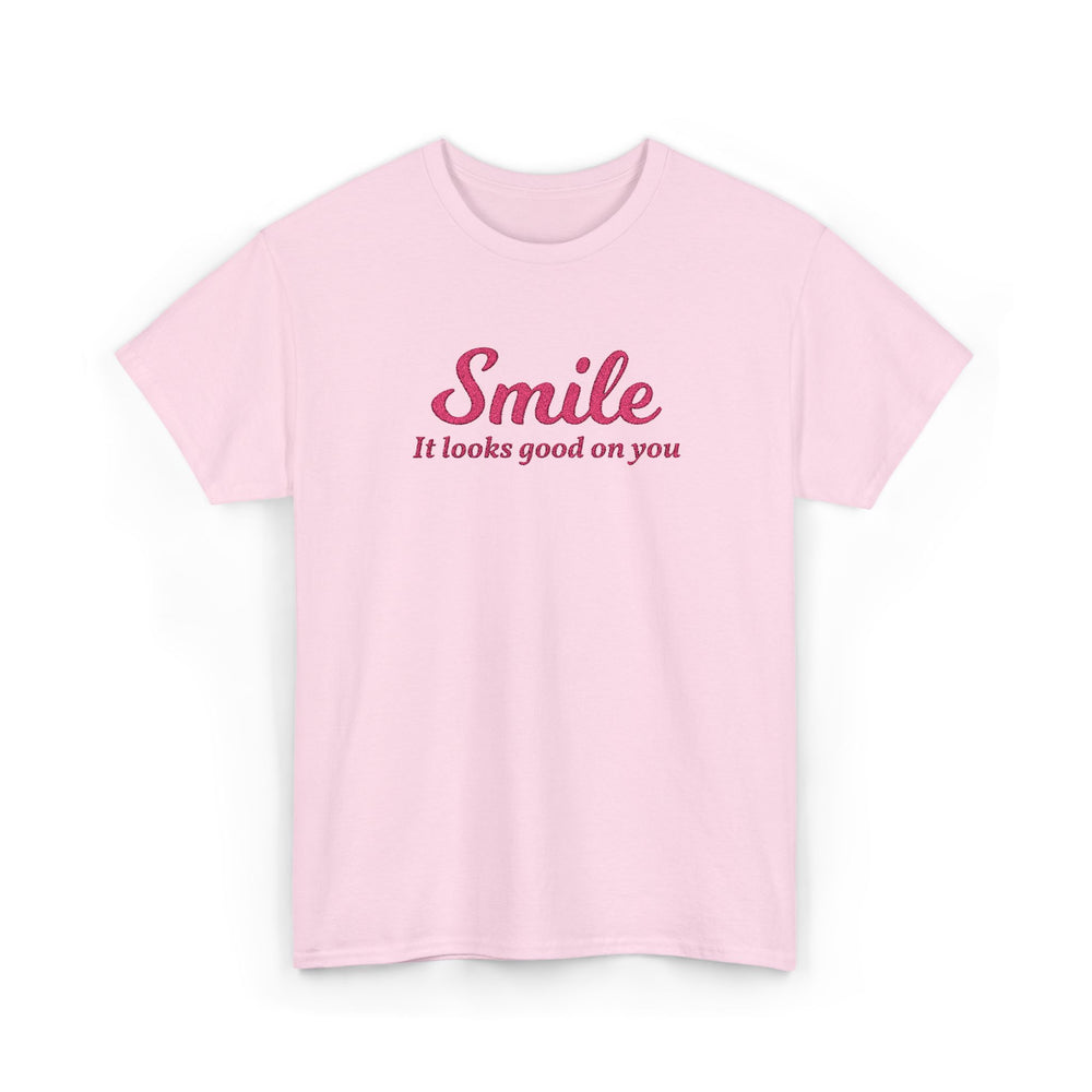 Smile | Wear Your Smile Shirt (Light Pink)