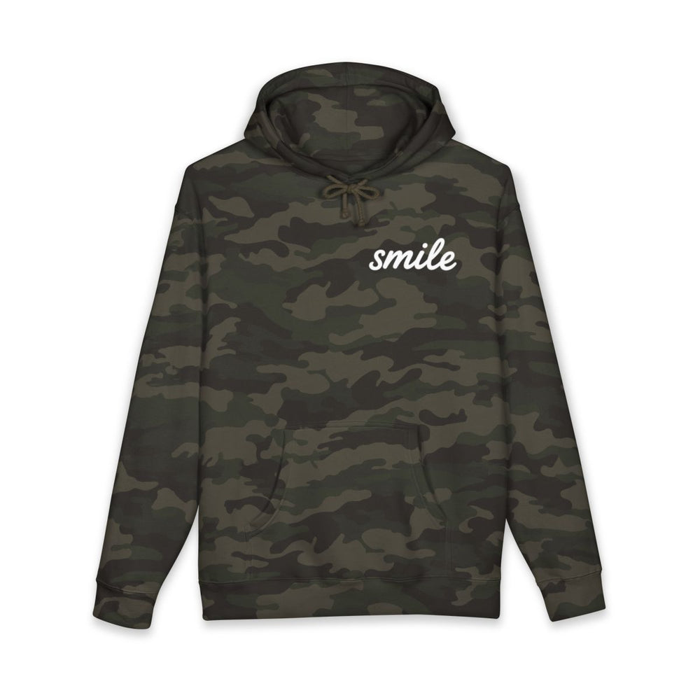 Smile | Statement Collection Camo Hoodie