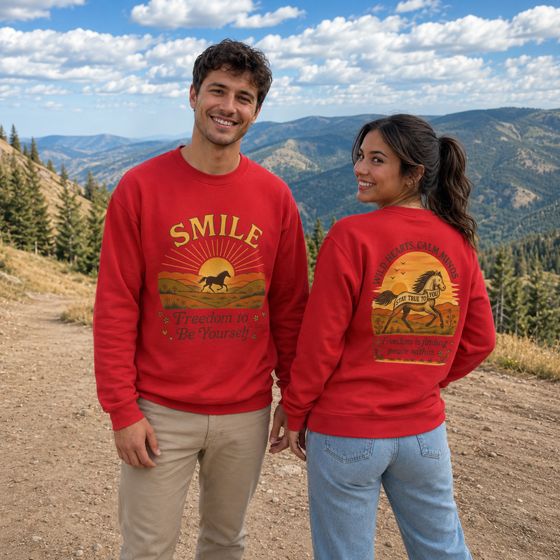 Smile | Freedom To Be You Crewneck