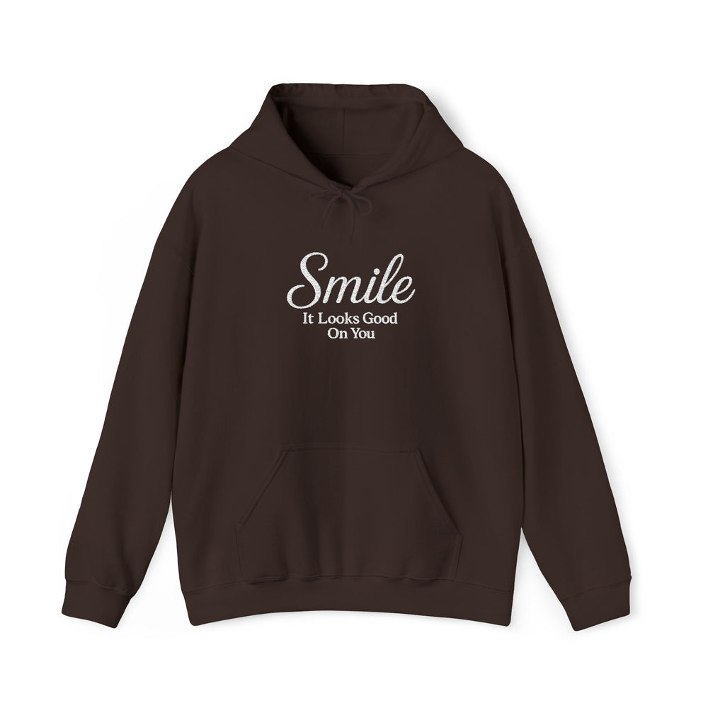 Smile | Wear Your Smile Hoodie (Brown)