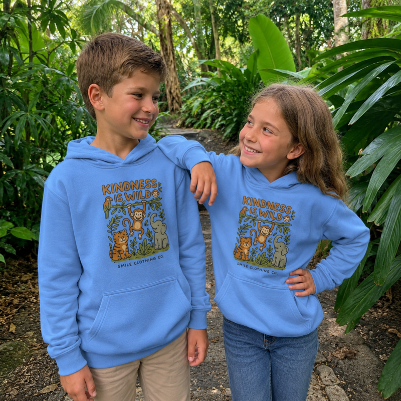 Smile Kids | Kindness Is Wild Hoodie