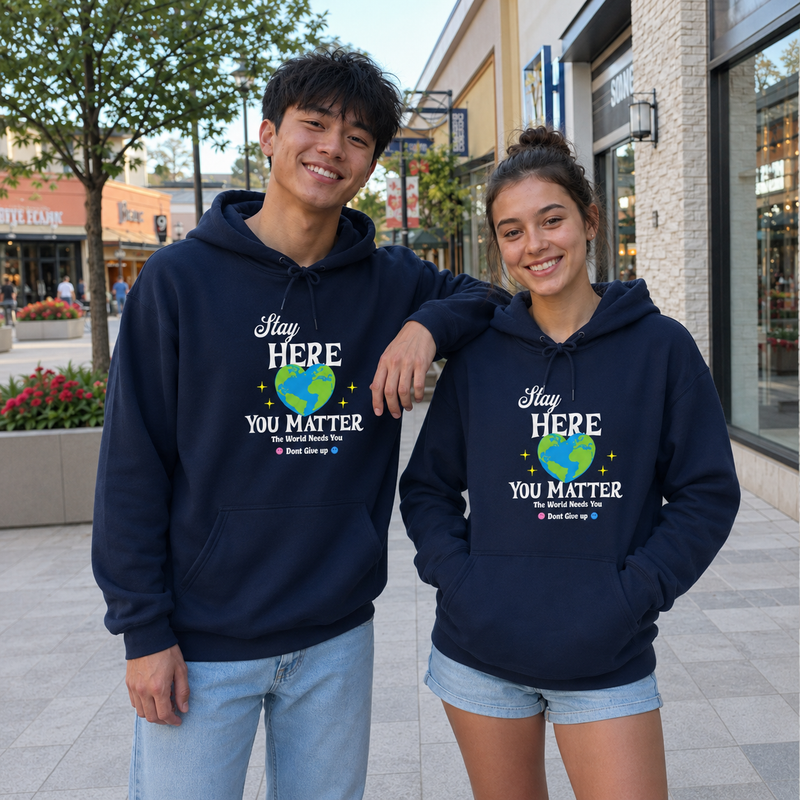 Smile | Stay Here Hoodie
