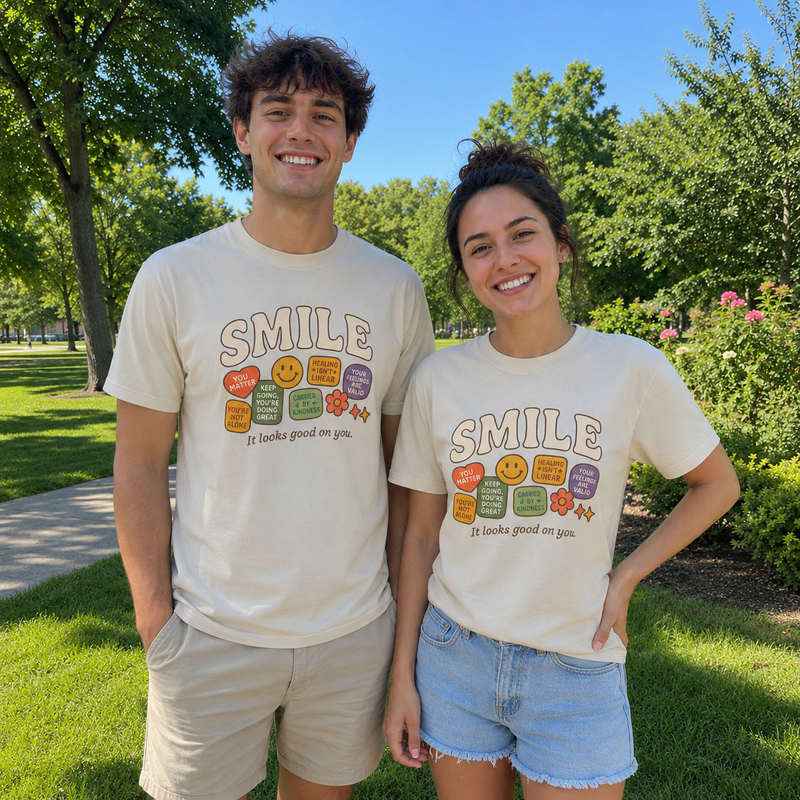 Smile | It Looks Good On You Shirt