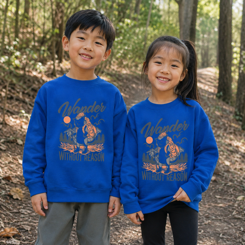 Smile Kids | Wander Without Reason Crewneck