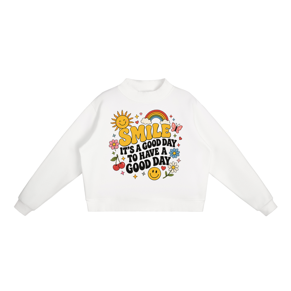Smile | It’s a Good Day Mockneck