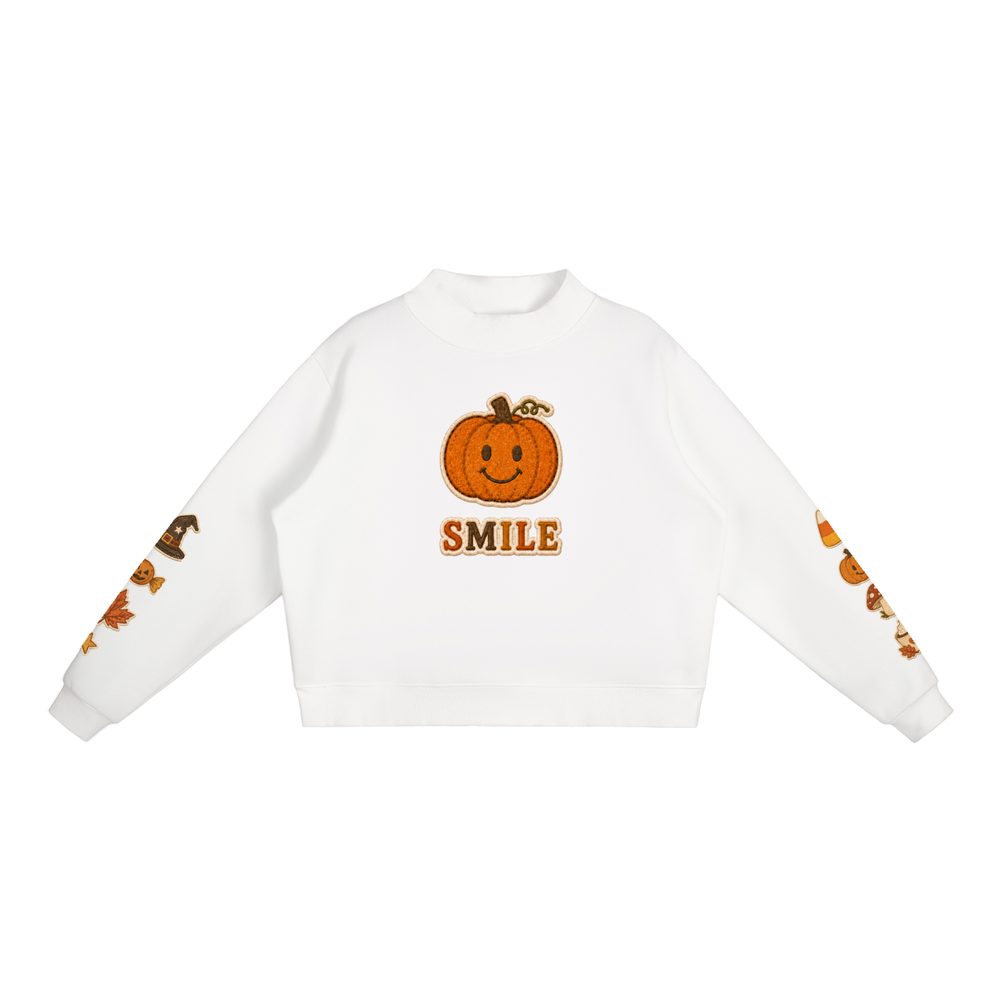 Smile | Pumpkin Patch Positivity Mockneck