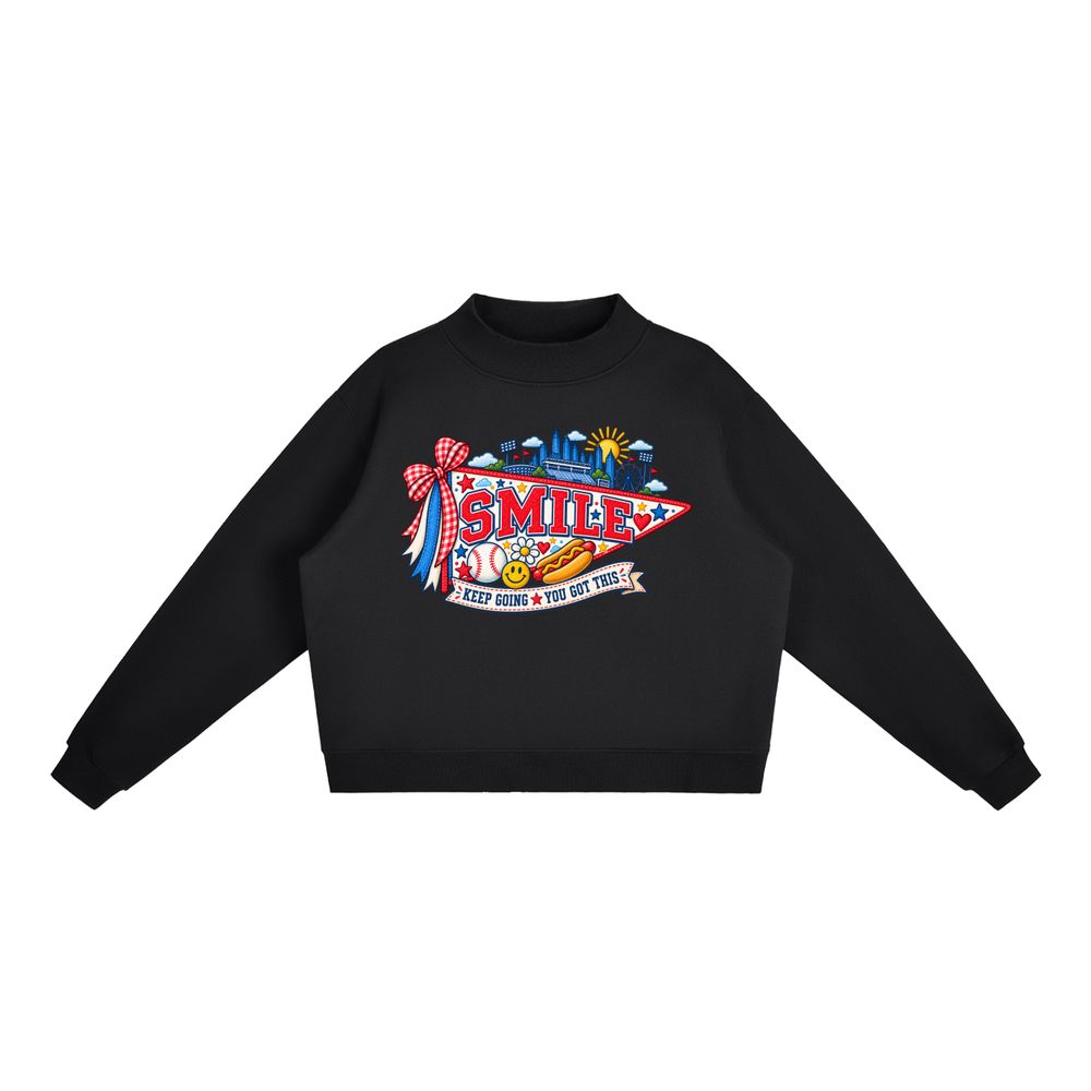 Smile | Good Days on Deck Mockneck