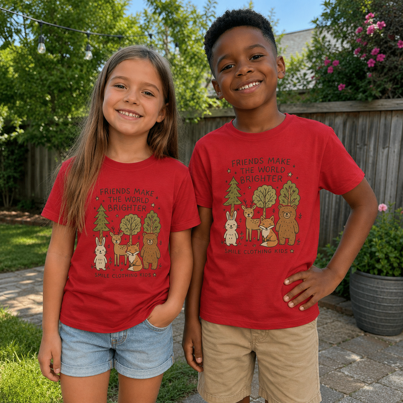 Smile | Kids Make The World Brighter Shirt