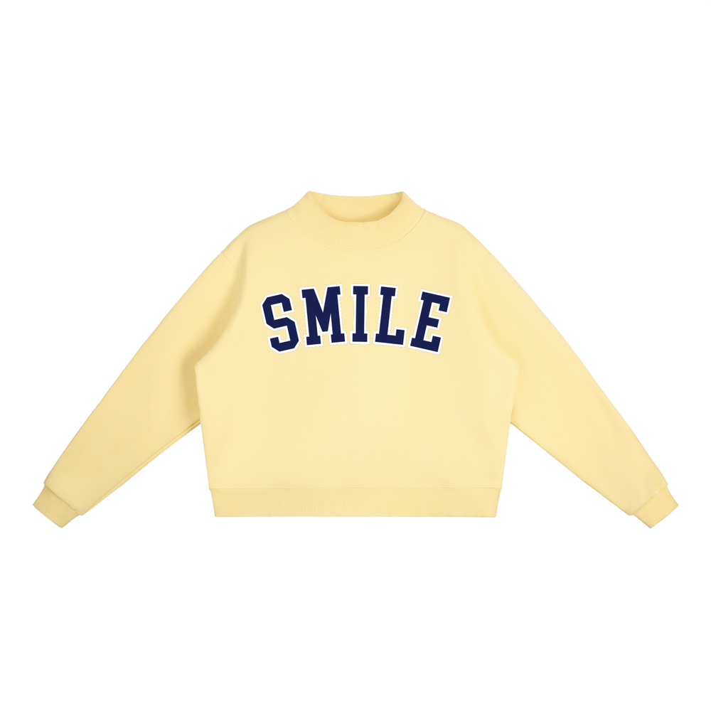 Smile | The World’s Better With You In It Mockneck